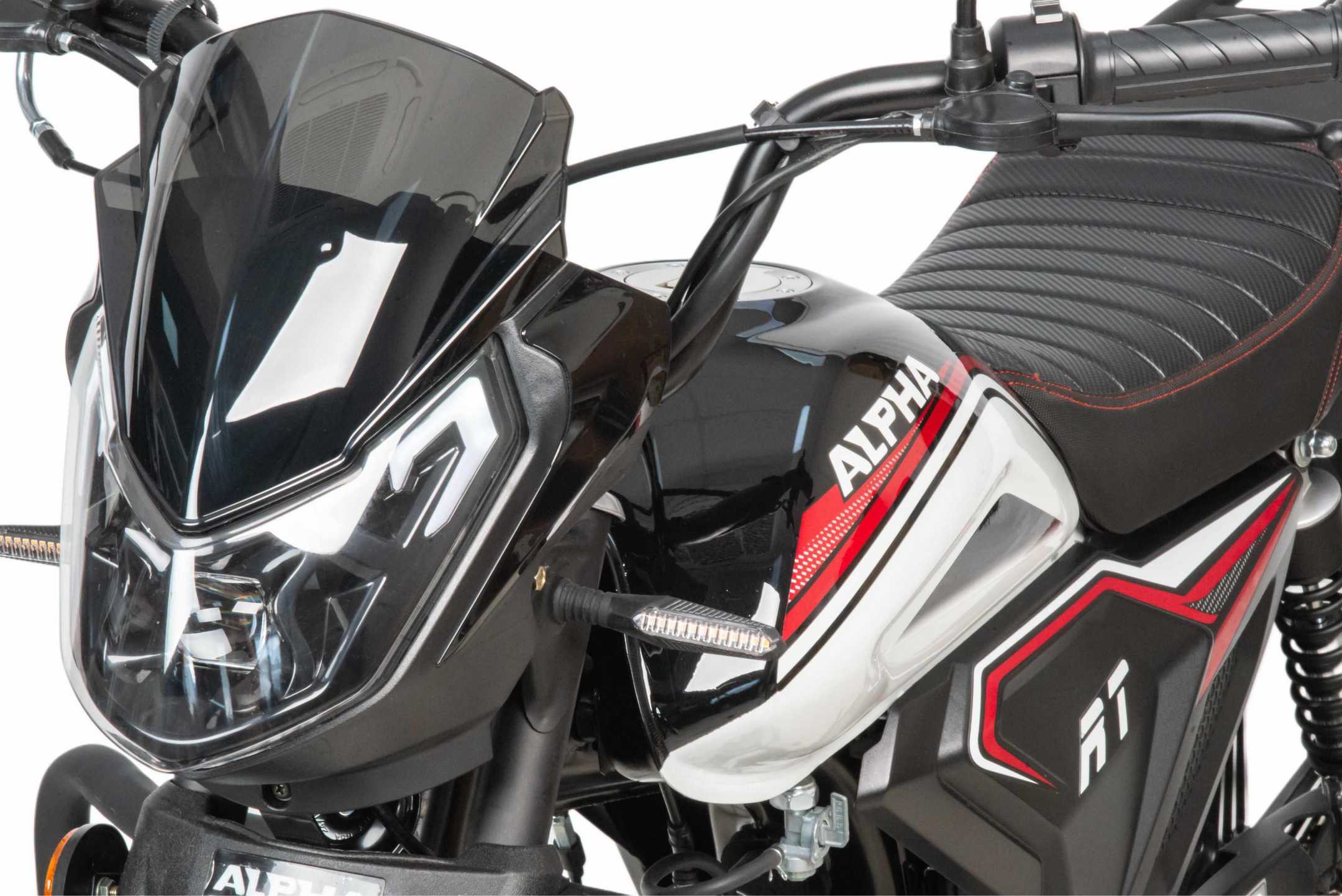 Мопед Motoland Альфа RT 11 (LM48-B) черный  (A)