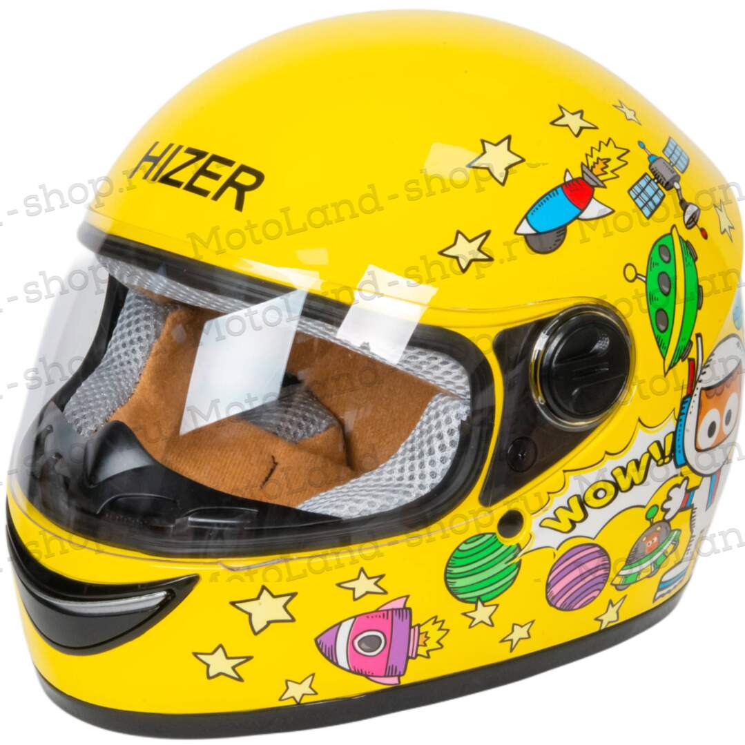 Шлем мото интеграл HIZER 105 №1 (M) детский