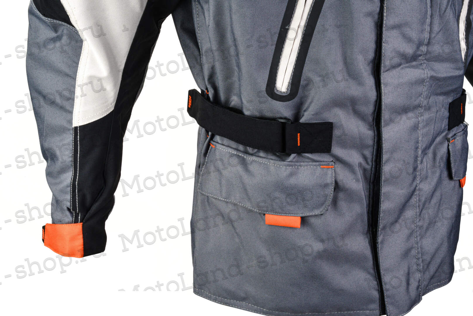 Куртка мото KTM №7 grey (текстиль) (XL)