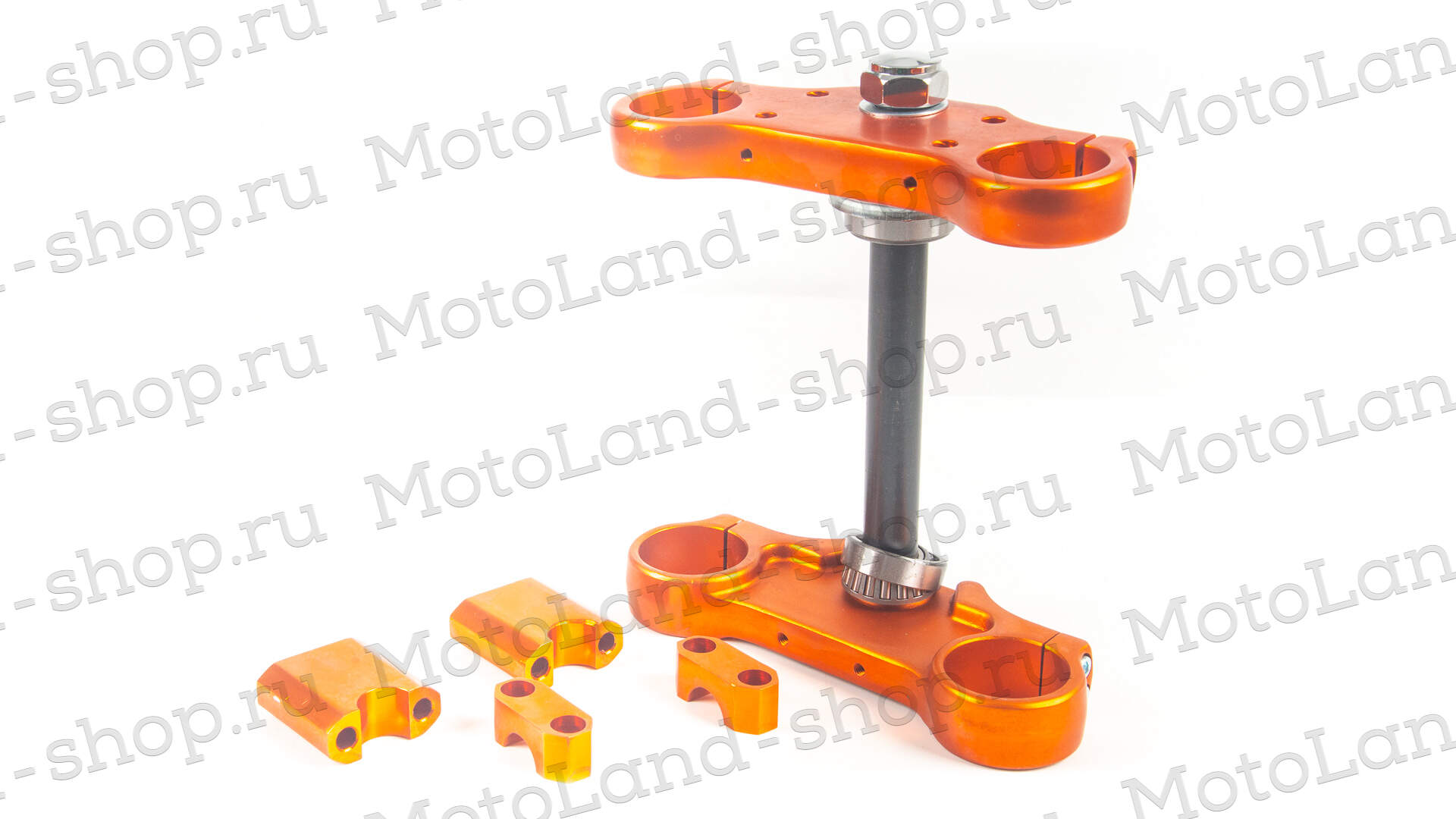 Траверса в сборе №1 алюминий 45/48 (160mm) оранжевая