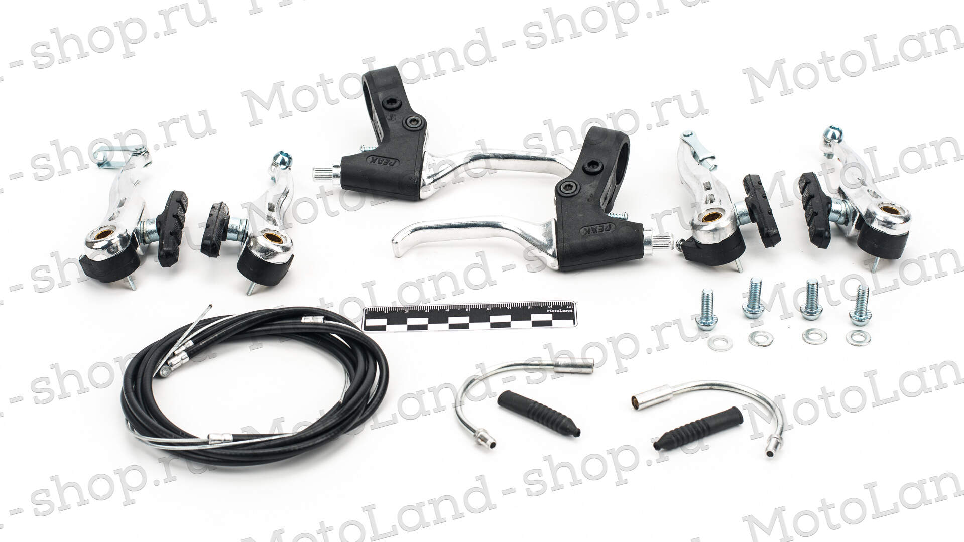 Комплект тормозов с рычагами (передн.+задн.) (v-brake)