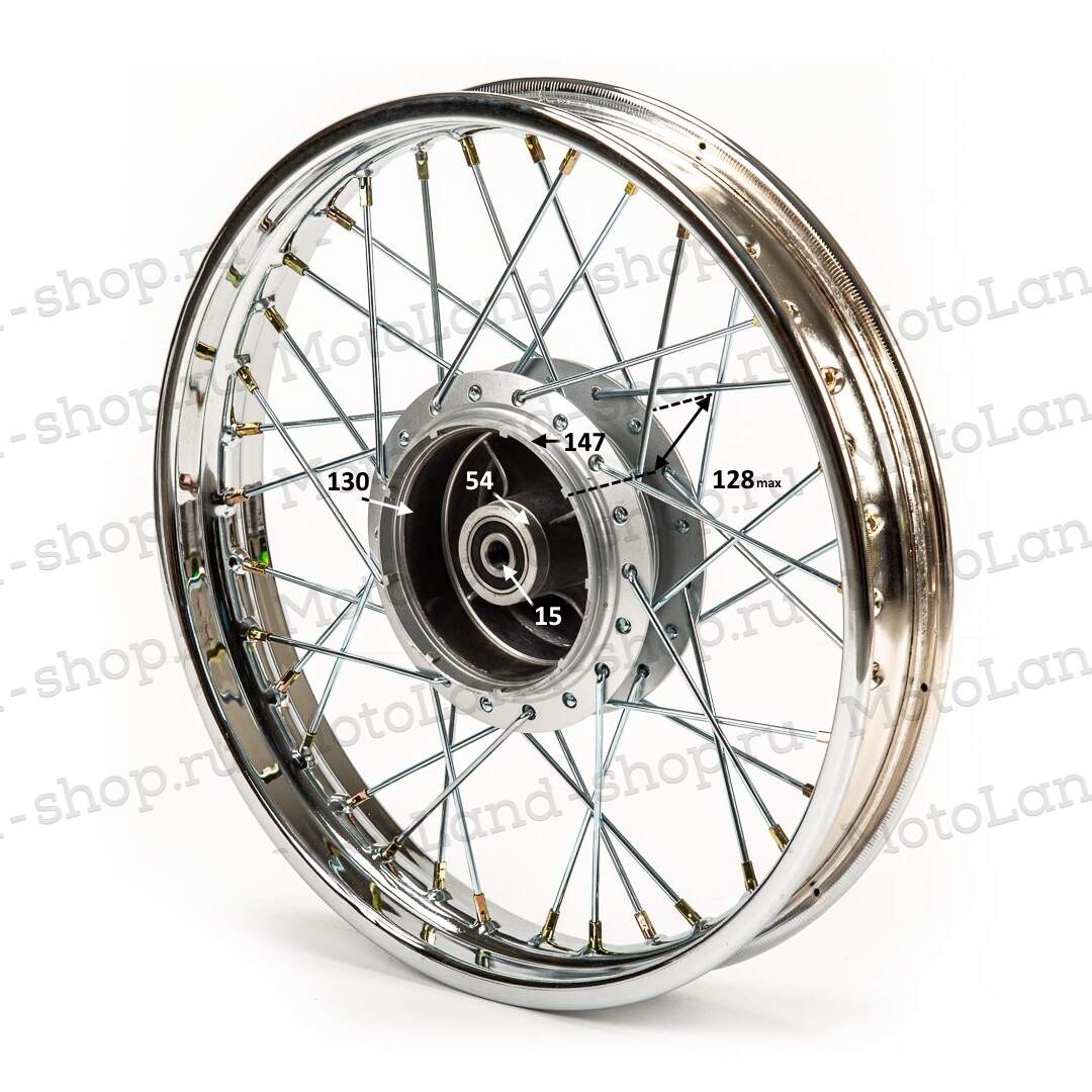 Обод спицованный задний Forester 200 LITE (2,1-R18) (4x90x58)