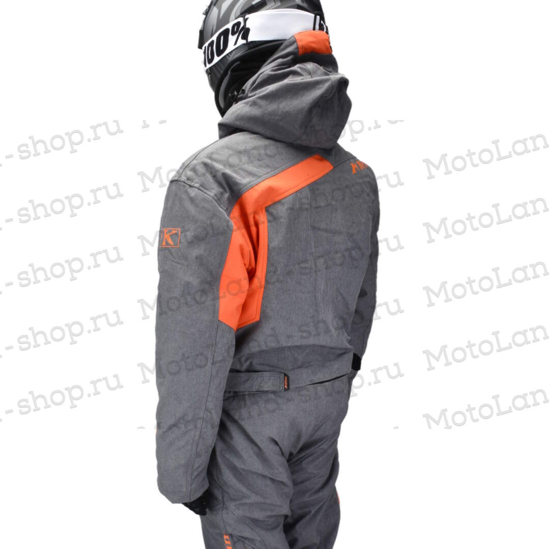 Комбинезон для снегохода KLIM RIPSA ONE-PIECE №2 gray-orange (текстиль) (XXL)