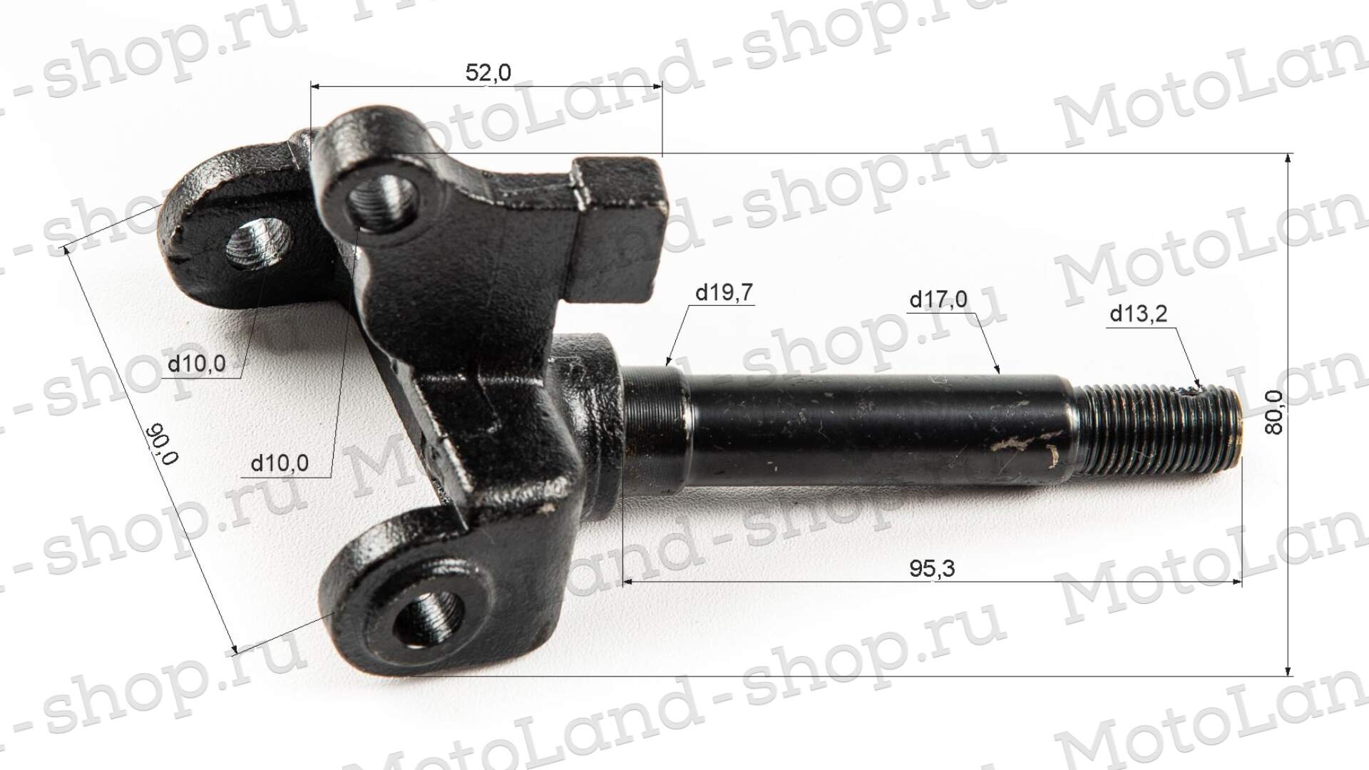 Кулак поворотный правый ATV FOX