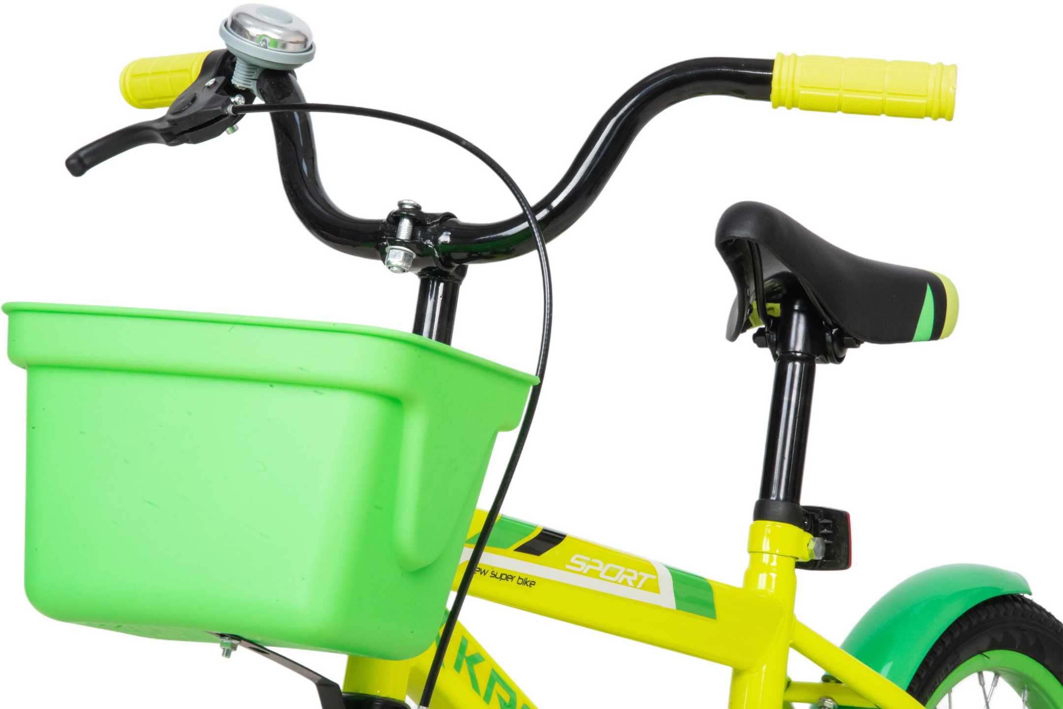 Велосипед 16" KROSTEK RALLY (желтый)