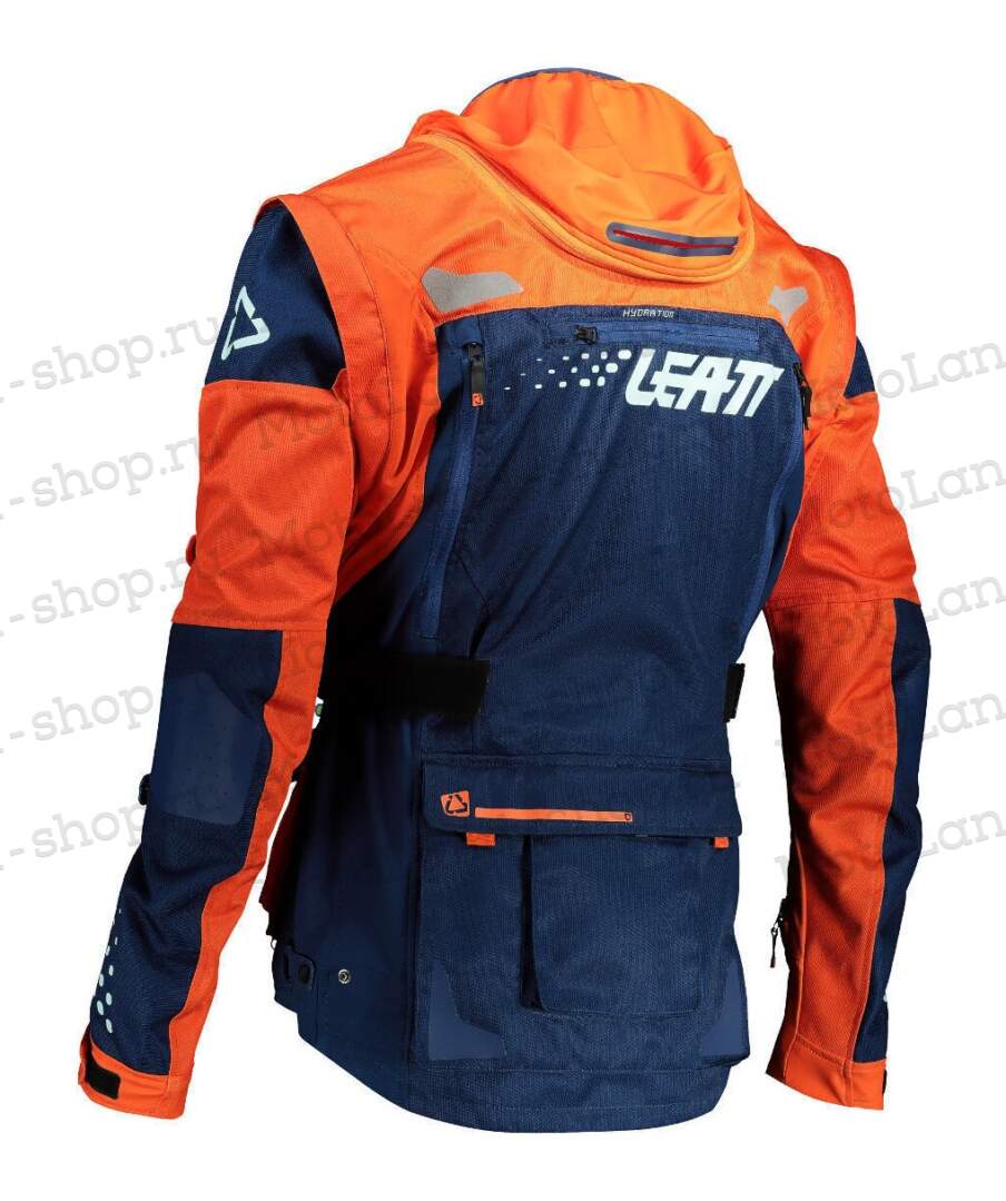 Куртка мото LEATT №2 red (текстиль) (L)