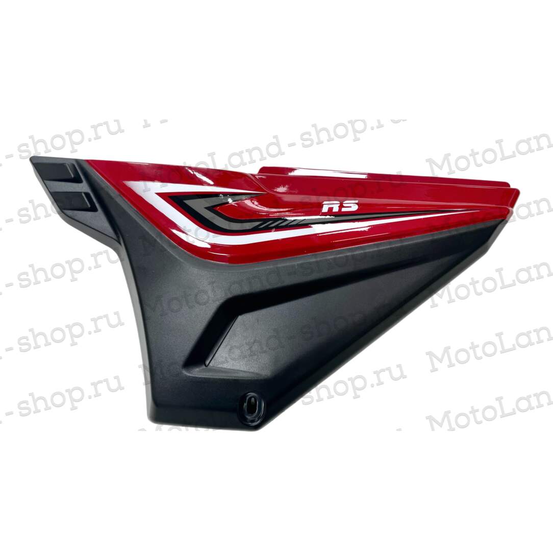 Крышка боковая левая (облицовка) Альфа RS 11 красный