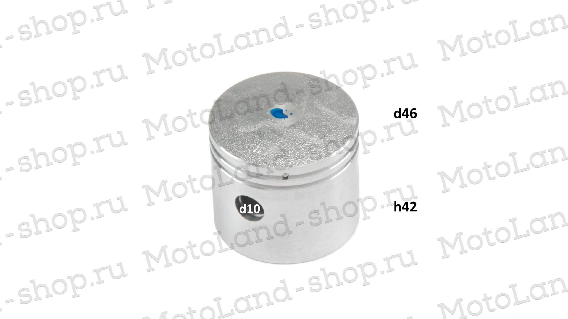 Поршень T3 ZONGSHEN (палец 10мм) D=46 H=42