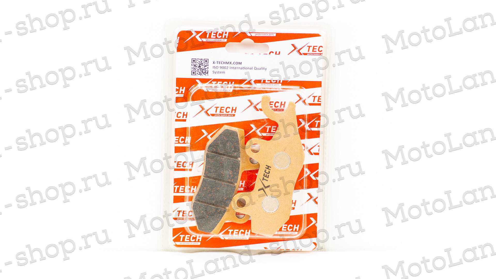 Колодки тормозные дисковые  №7 X-TECH (less-metallic) медь
