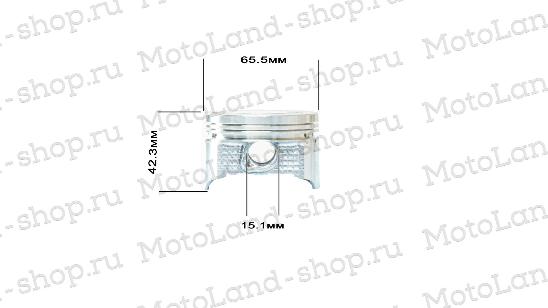 Поршень в сборе 165FMM (CB250D-G) d=65.5mm 