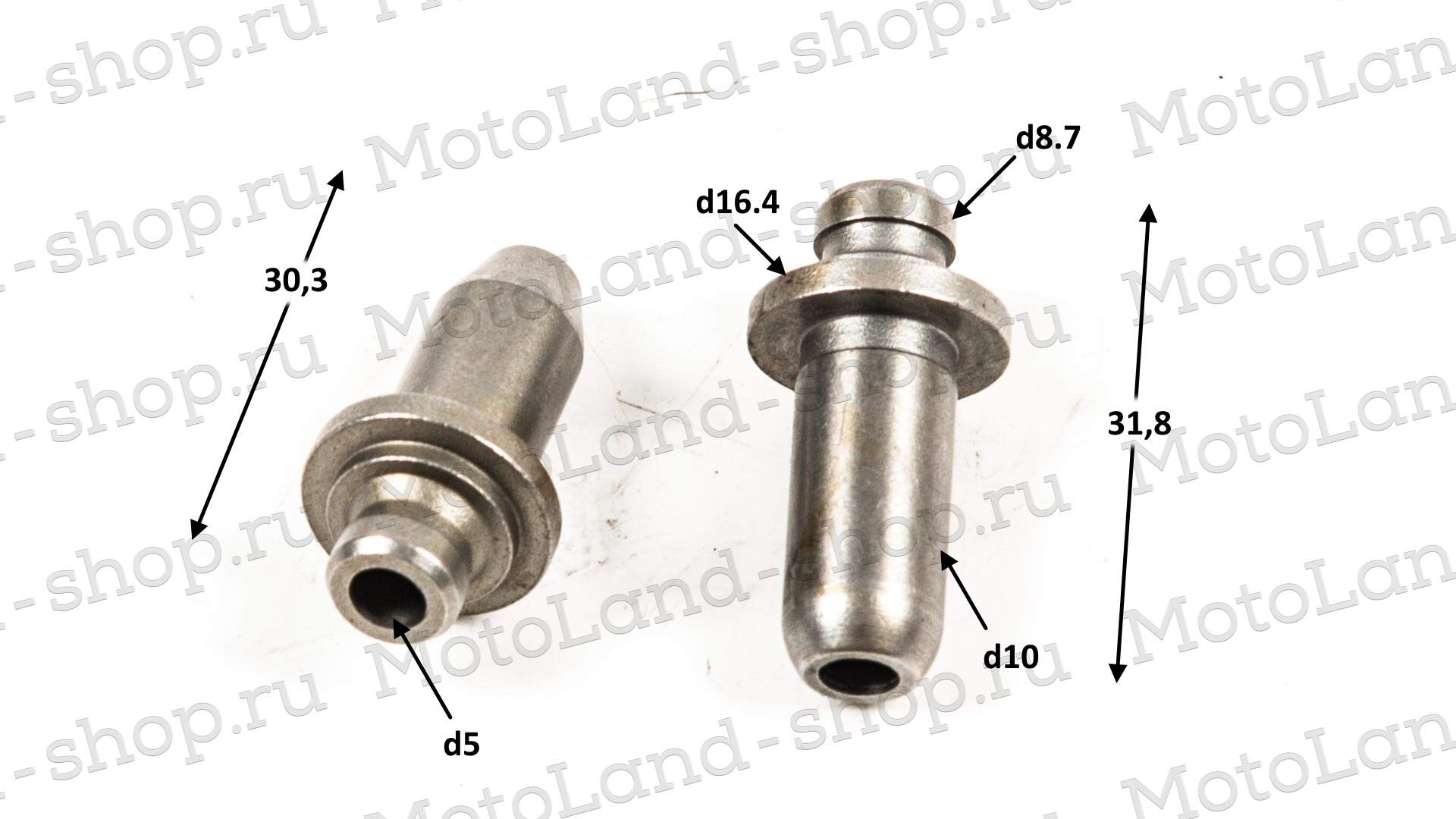 Направляющие клапанов 139FMB, 147FMH, 152FMH, 153FMH 50-110см3 (пара) 