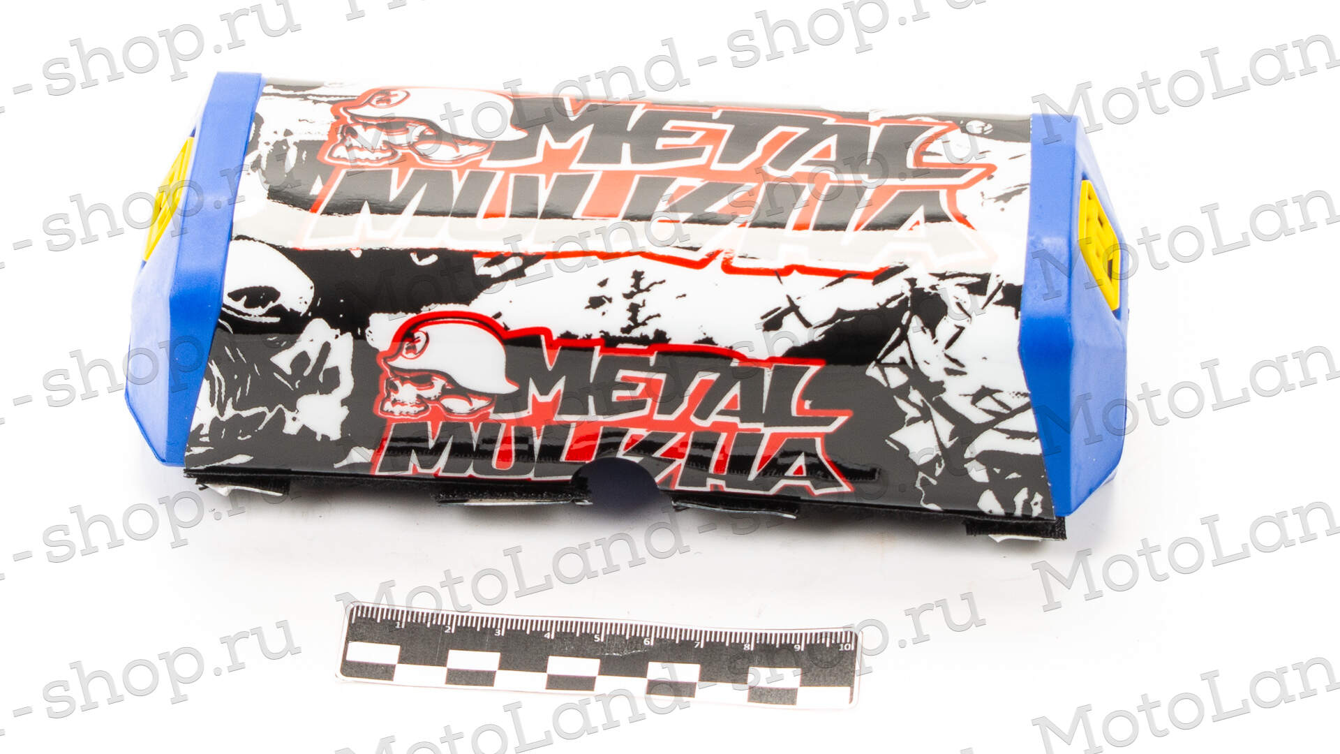 Защита руля прямоугольная №2 синяя