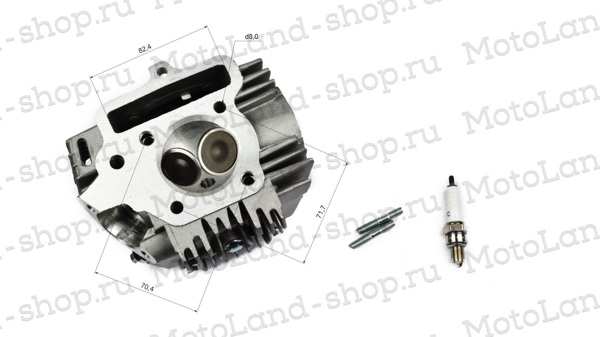 Головка блока цилиндров ( ГБЦ ) в сборе 154FMI 125см3