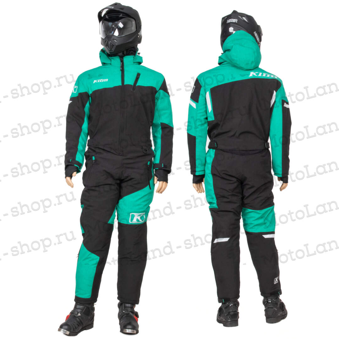 Комбинезон для снегохода (женский) KLIM SHREDSA ONE-PIECE №7 turquoise (текстиль) (XL)