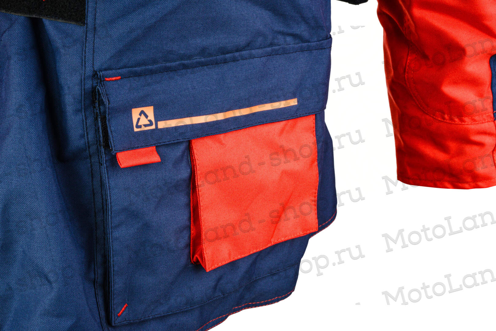 Куртка мото LEATT №2 red (текстиль) (XL)