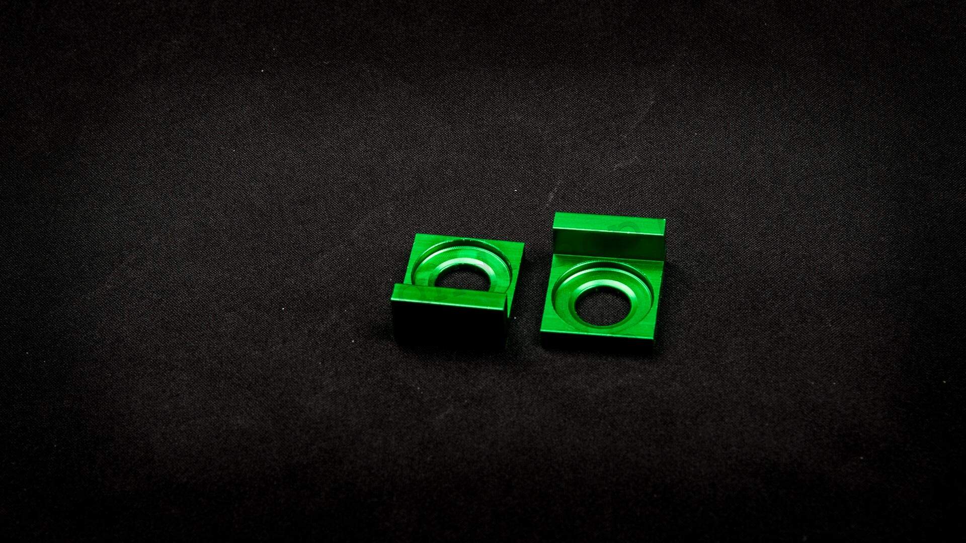 Натяжитель приводной цепи CNC зеленый (компл. лев+прав) 