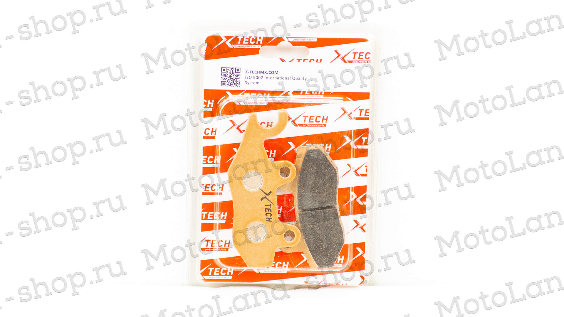 Колодки тормозные дисковые  №2 X-TECH (semi-metallic) полуметаллические