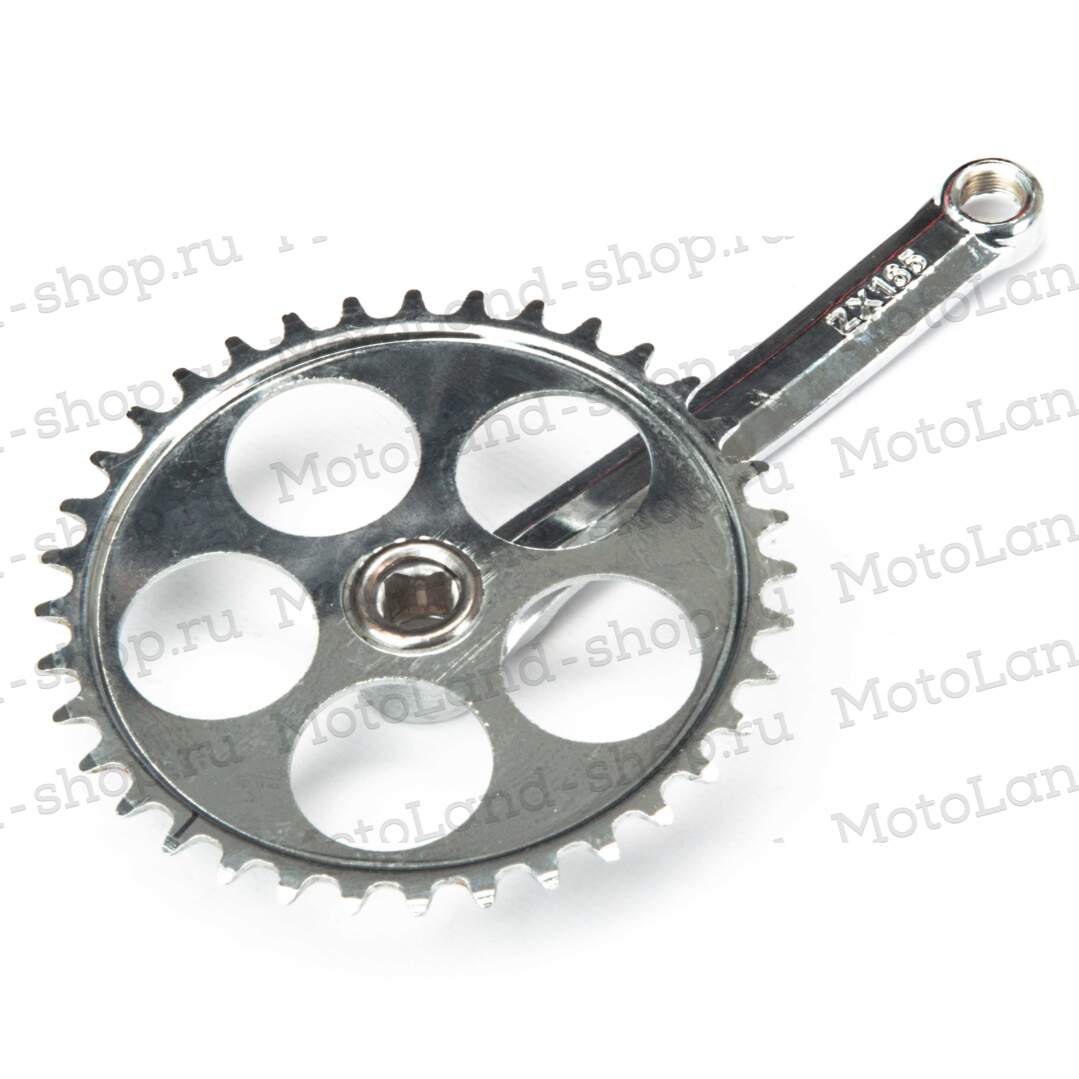 Шатун дорожный 1ск. 20" (16,5см 36зуб.) под квад. вал GW-16058-PC17