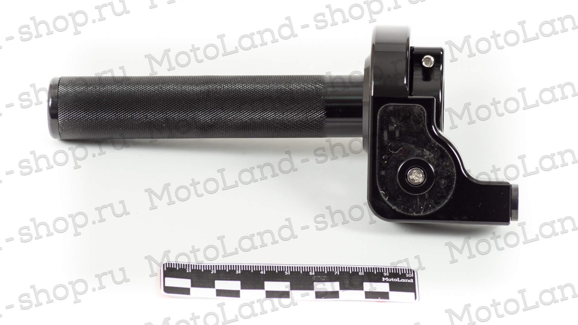 Ручка газа в сборе алюминиевая CNC черная