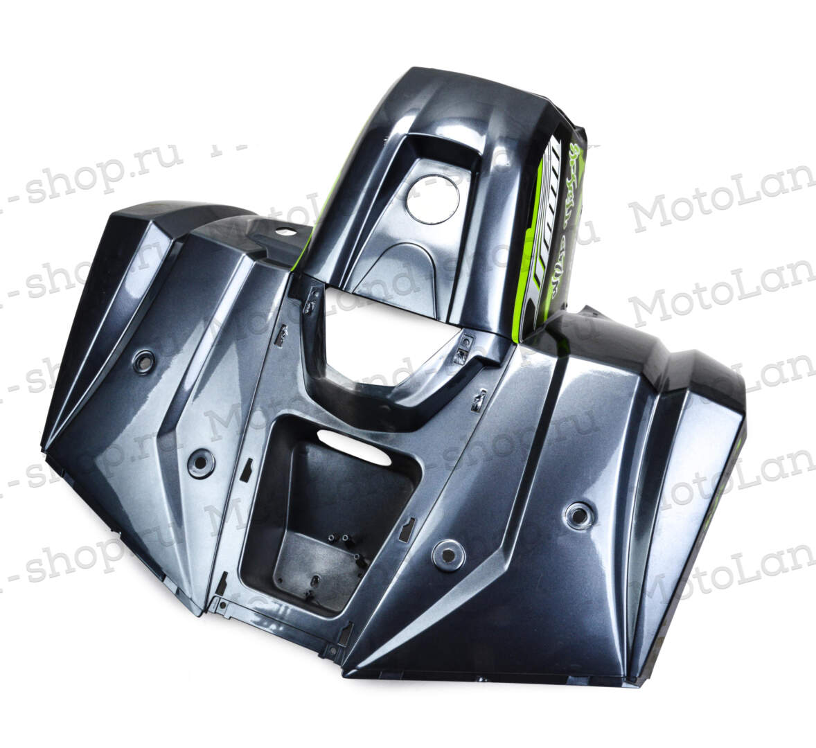 Пластик основной передний ATV WILD TRACK LUX черный