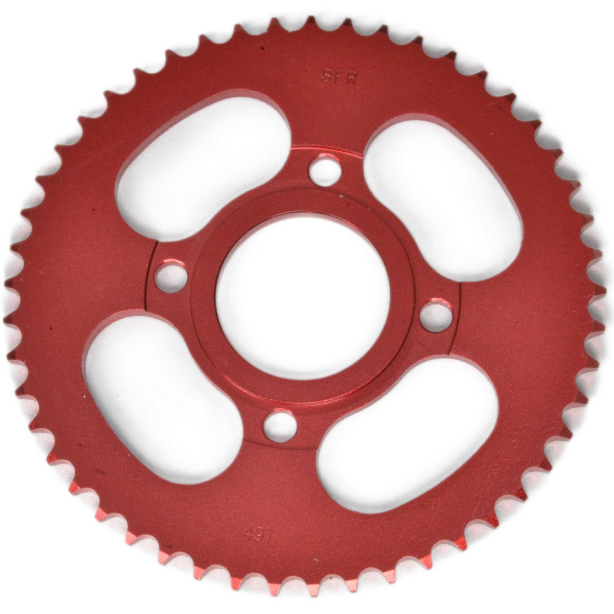 Венец, звезда ведомая (428H-49) SFR CG/CB 4х90х58 красная