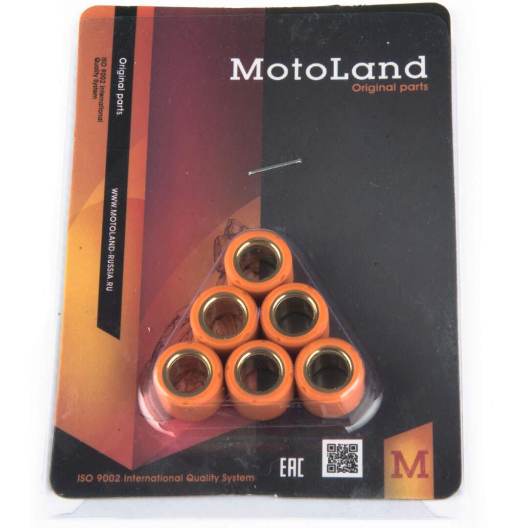 Ролики вариатора 6гр. 1E40QMB (Stels QJ50) d=8.5-15 мм h=12 мм