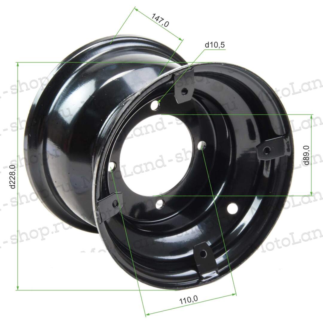 Обод задний 8" ATV COYOTE