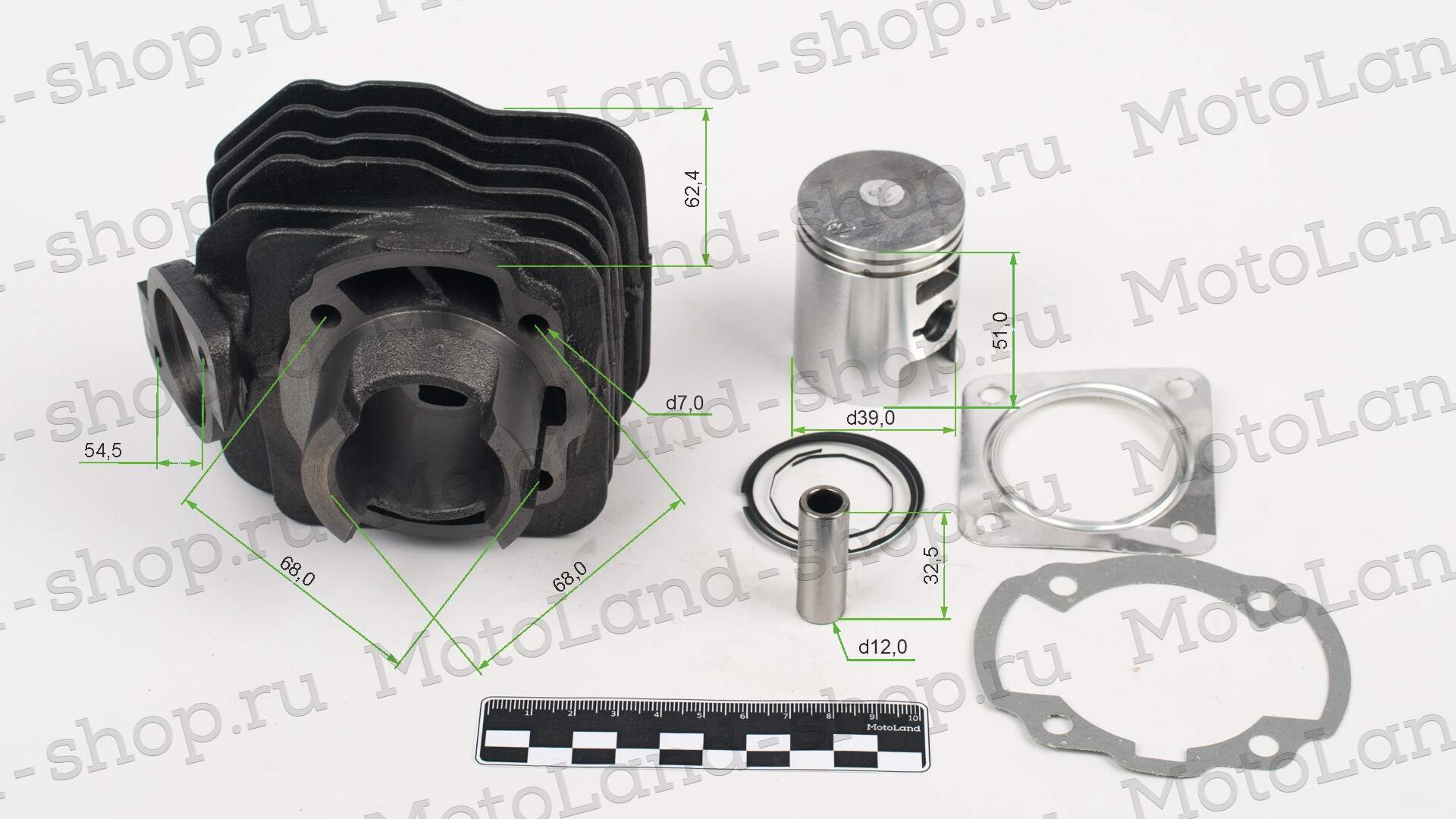 Цилиндро поршневая группа ( ЦПГ ) DIO-50 d39