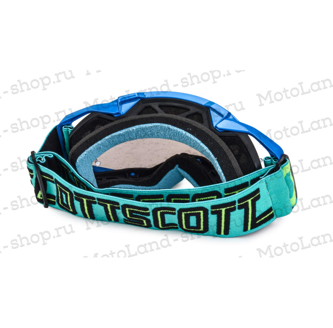 Очки мотокросс SCOTT №2  blue/black