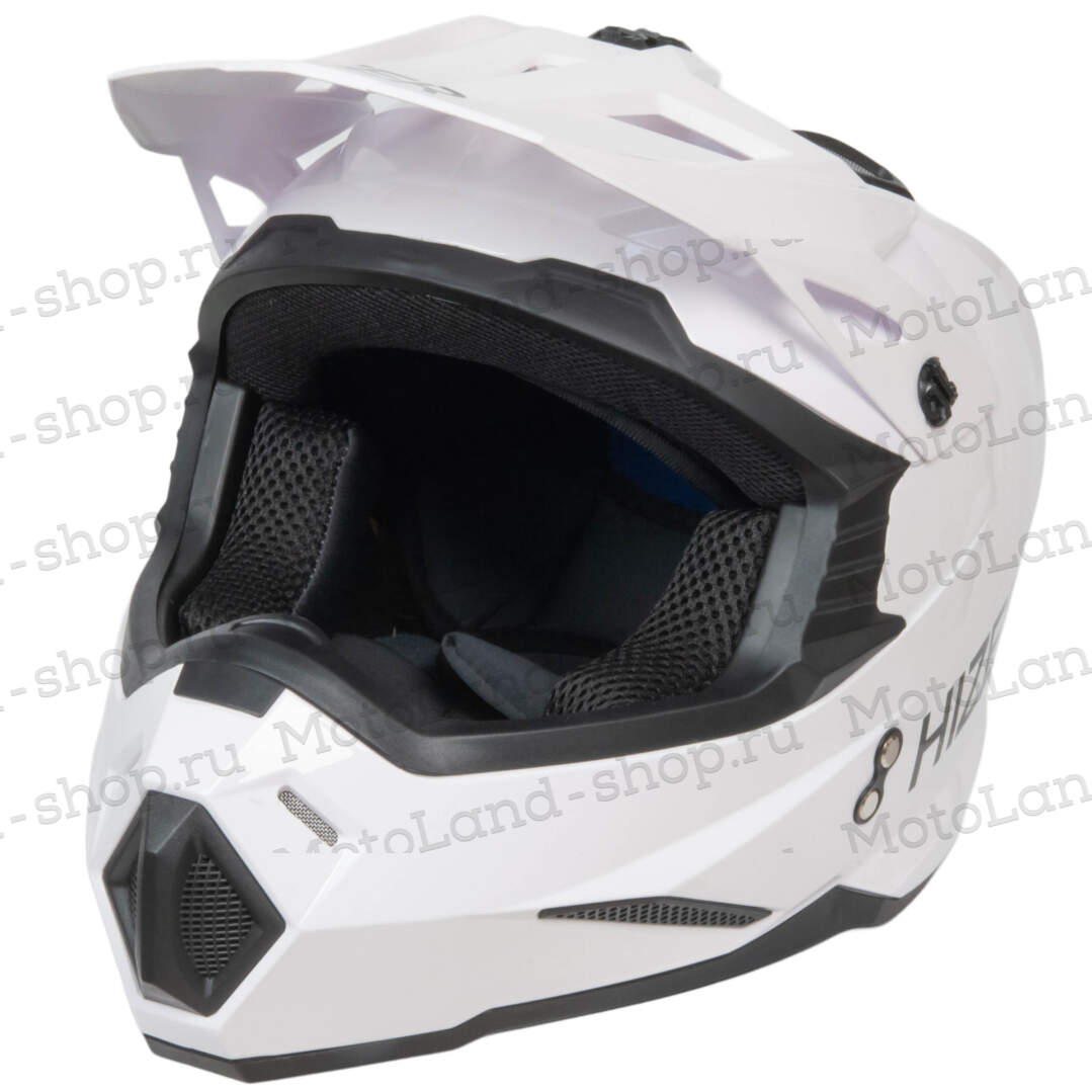 Шлем мото кроссовый HIZER J6801 №2 (M) white