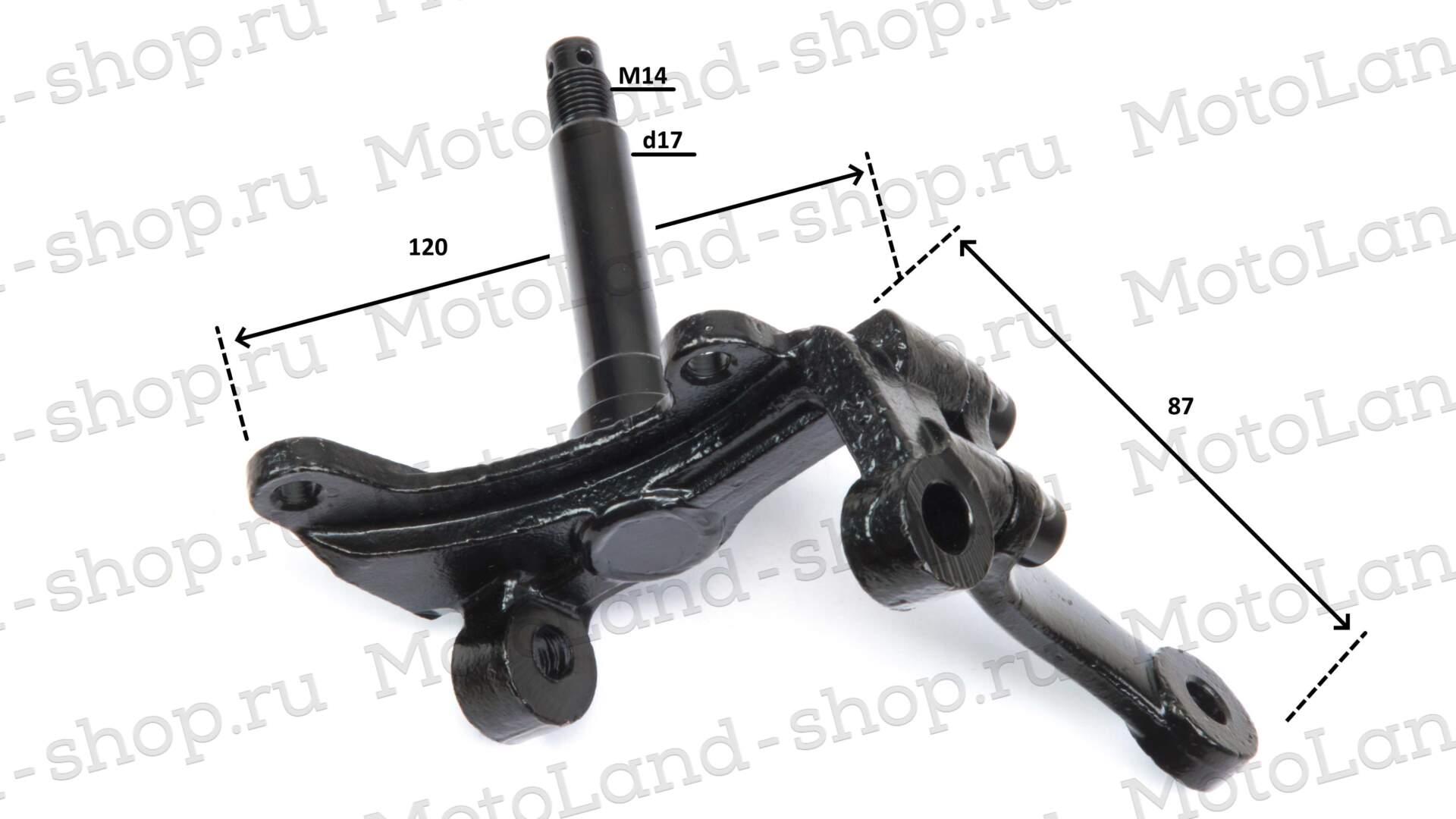 Кулак поворотный правый SHARK 200