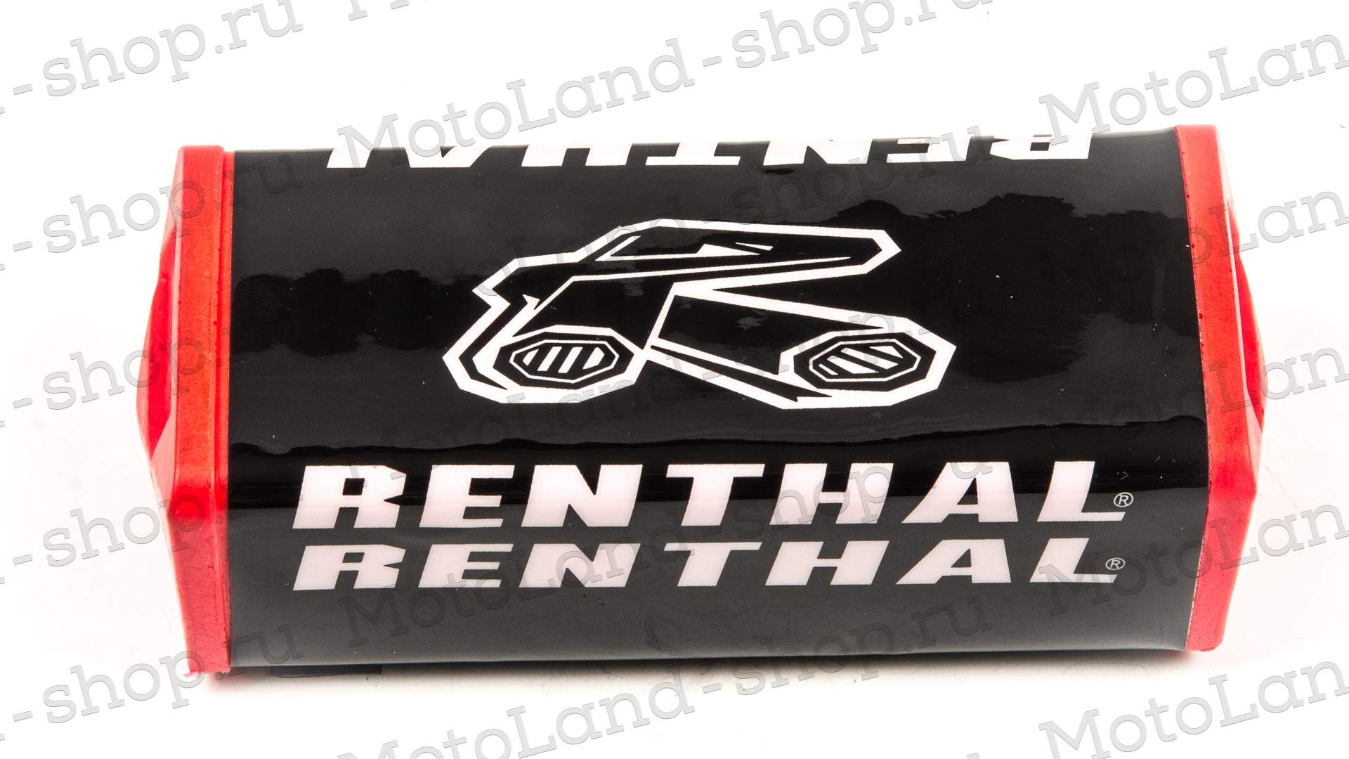 Защита руля прямоугольная №4 красная