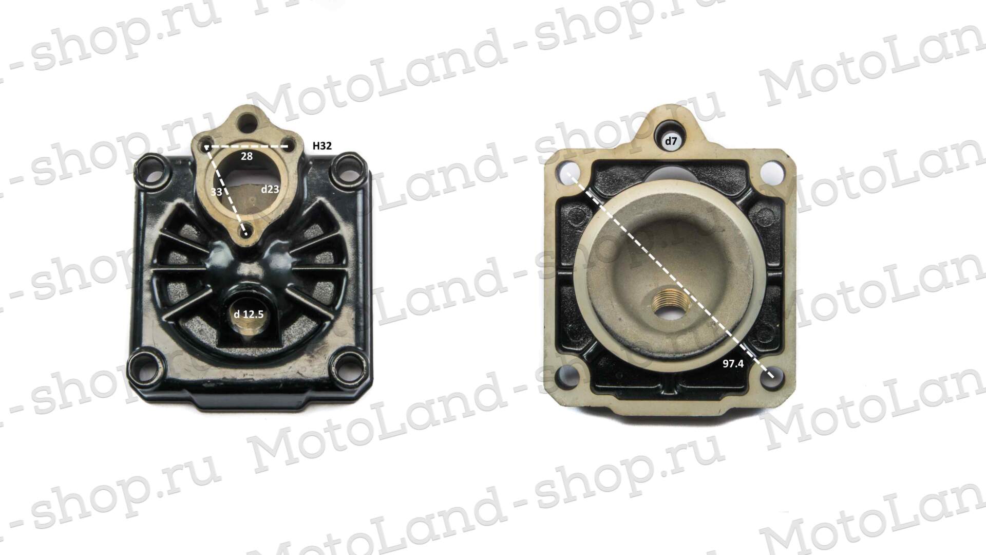 Головка цилиндра T6 ZONGSHEN