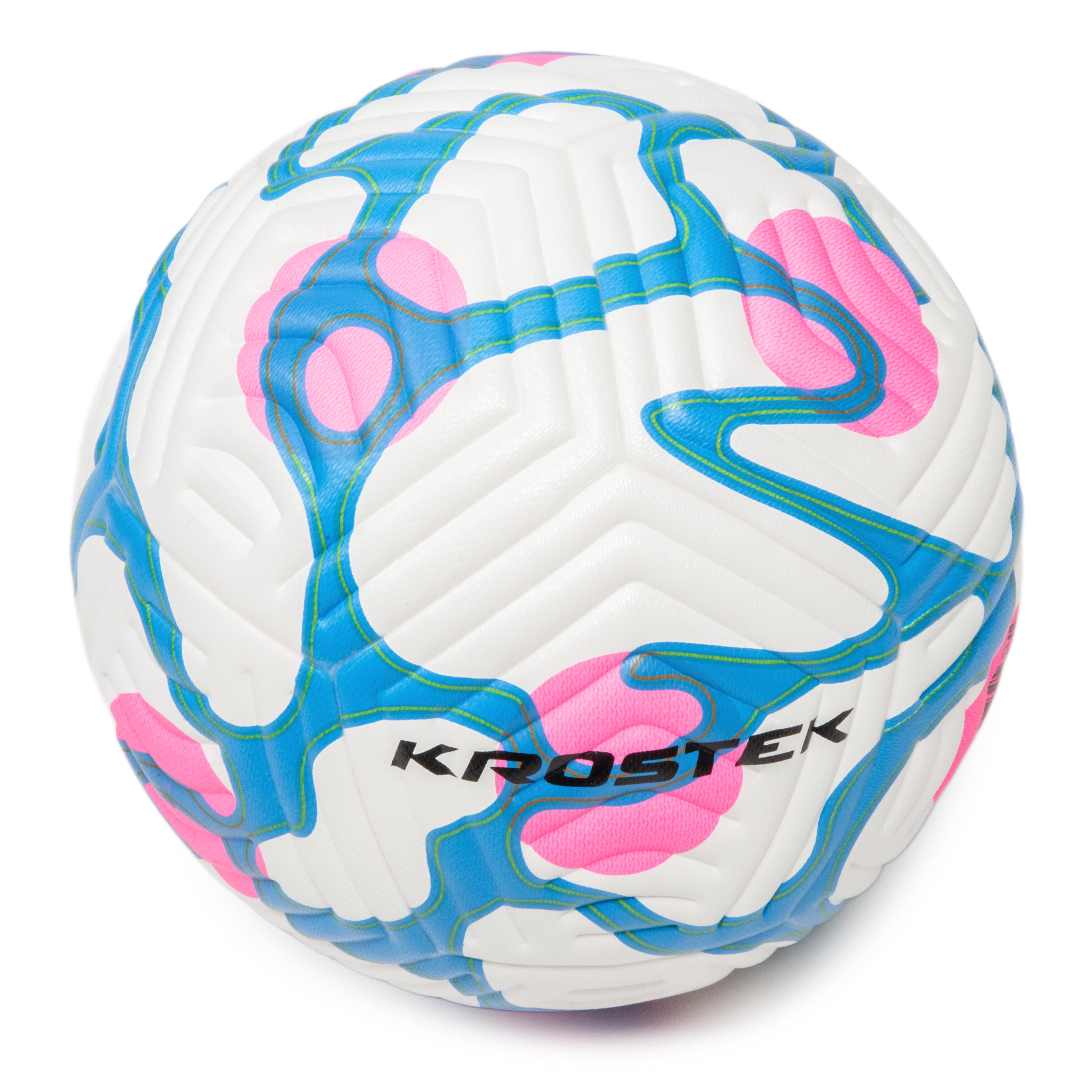 Мяч KROSTEK футбольный №2 (size 3) PU белый