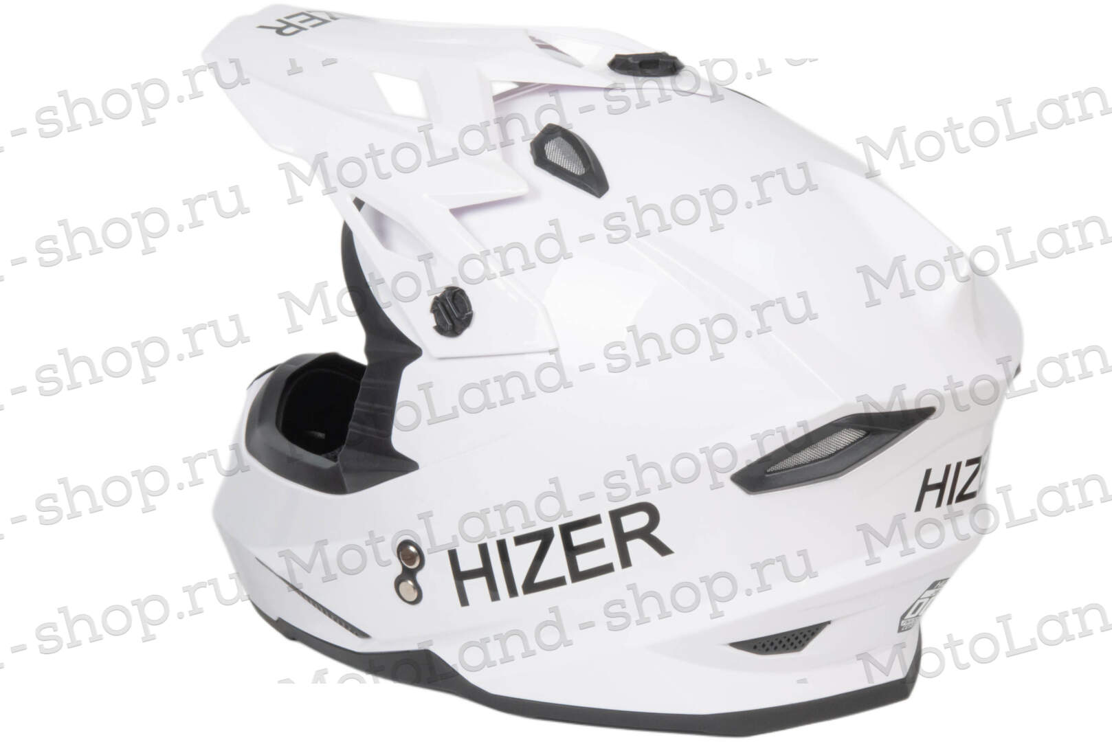Шлем мото кроссовый HIZER J6801 №2 (L) white