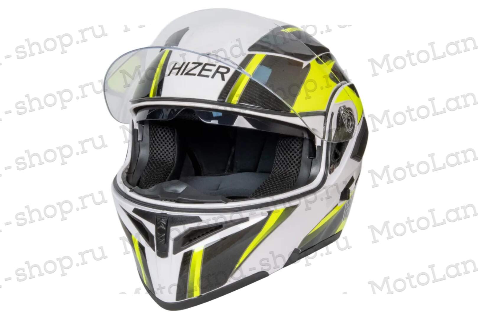 Шлем мото модуляр HIZER J5902 №2 (XL) (2 визора)