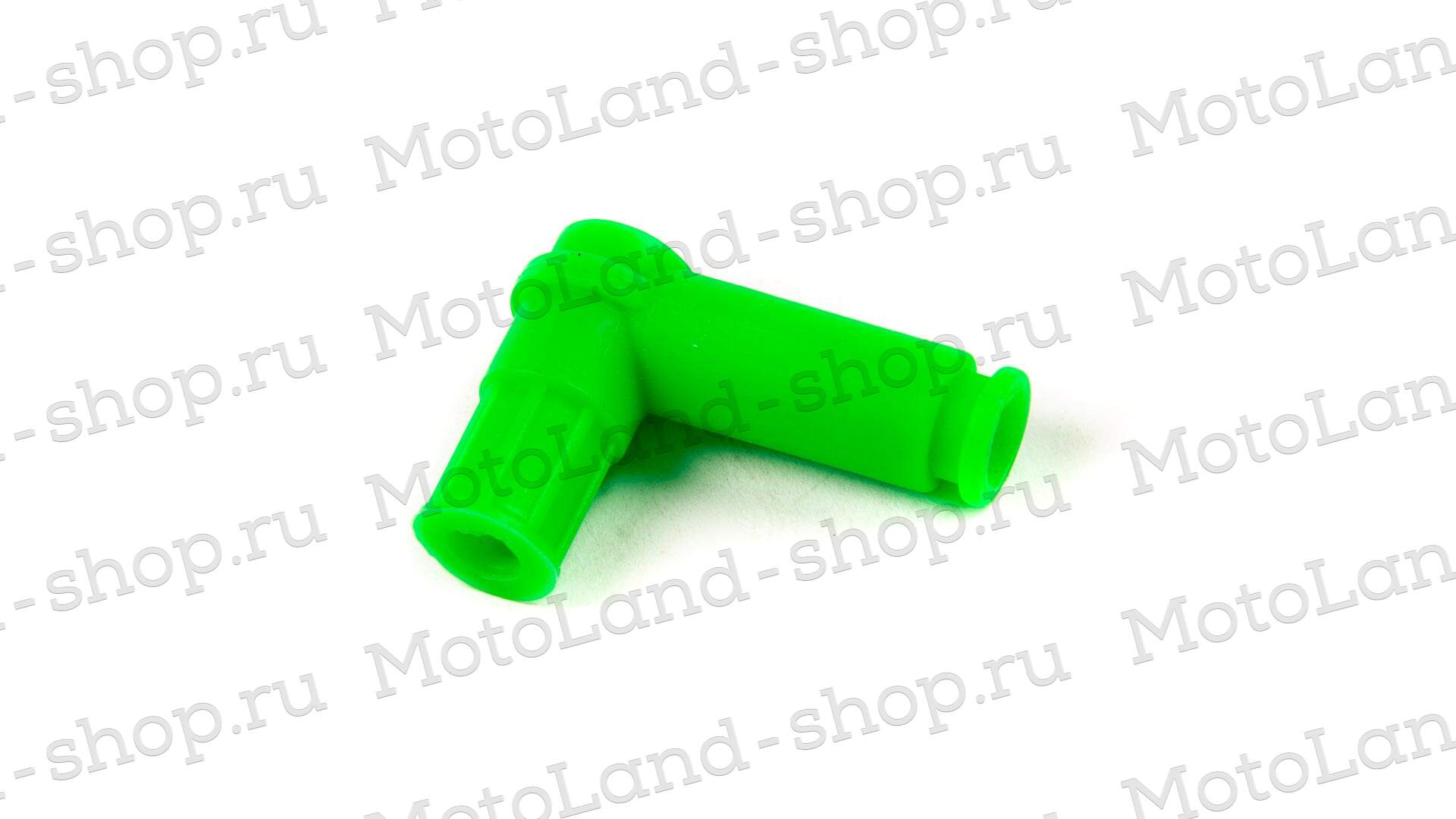 Колпачок свечной мото силикон (зеленый)