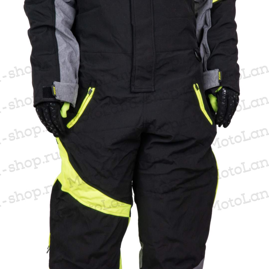 Комбинезон для снегохода KLIM RAILSLIDE №1 black-yellow (текстиль) (L)