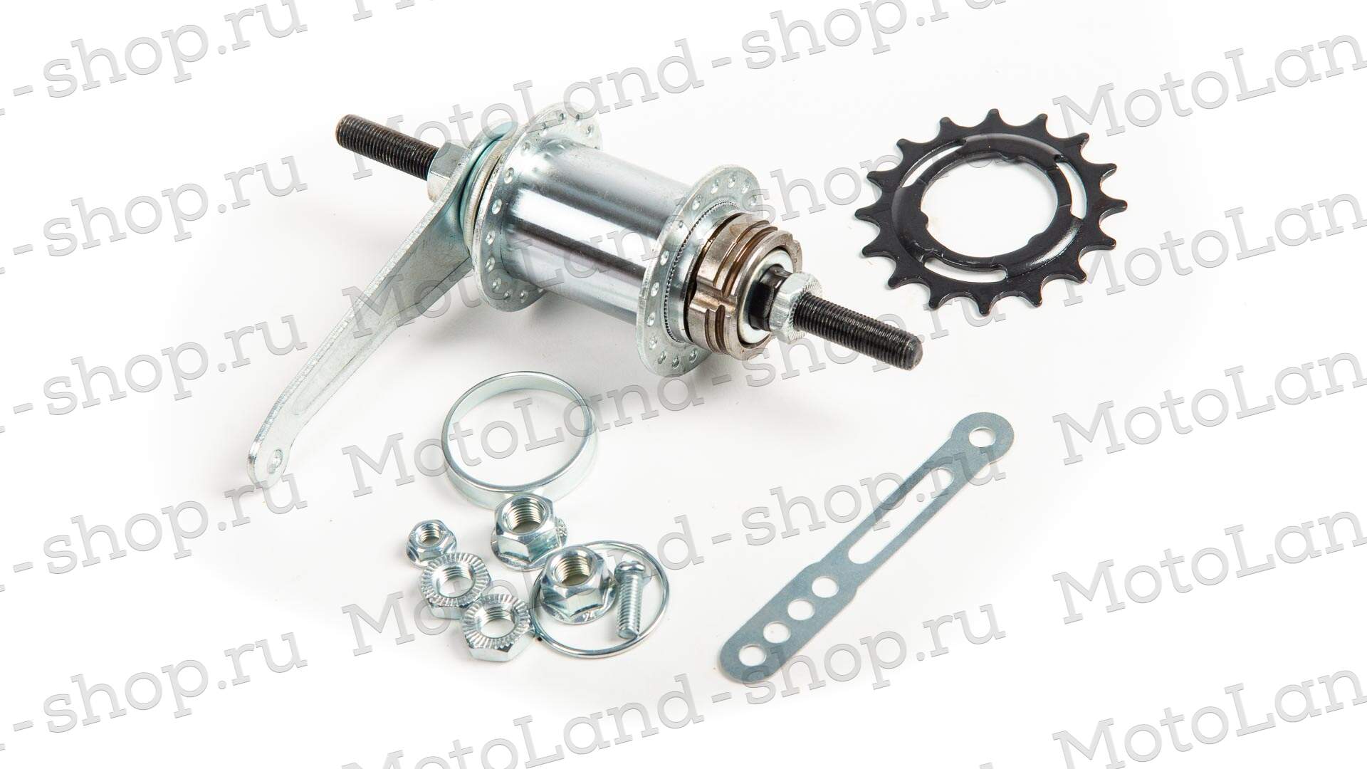 Втулка заднего колеса дорожный GW-09008-109 хром (уп. 20шт.)