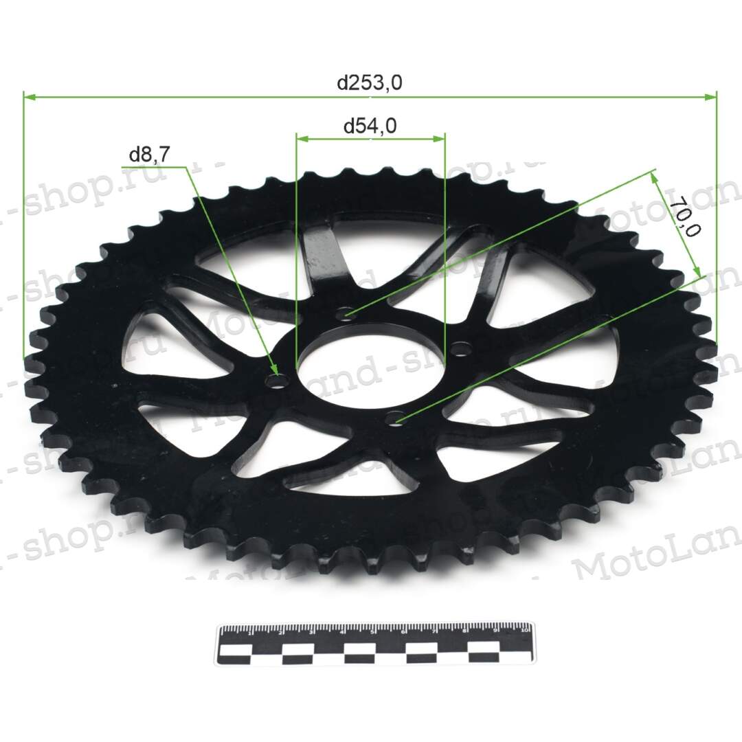 Венец, звезда ведомая (520-49) KAYO T2 4х70х54х8,7