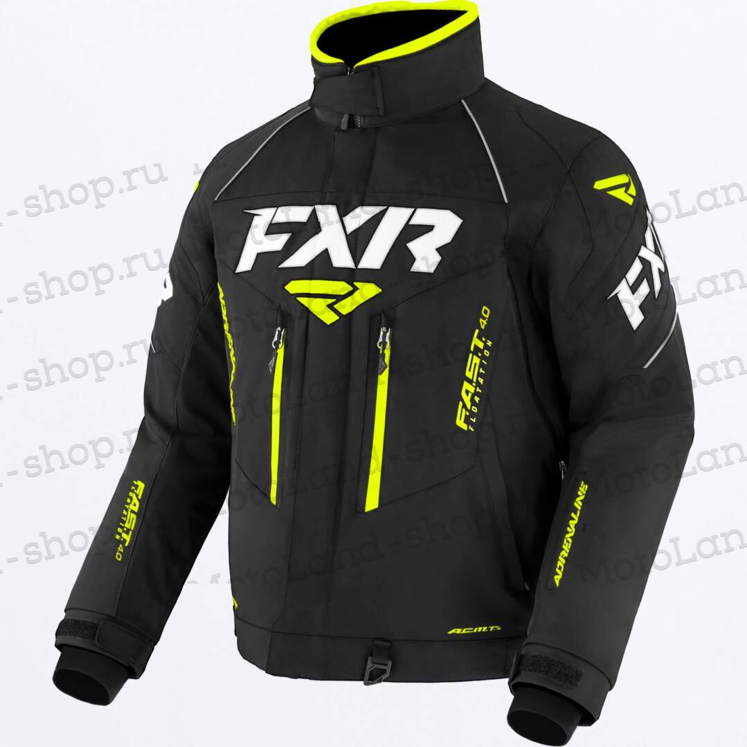 Куртка для снегохода FXR Adrenaline №1 black (текстиль) (XXL)