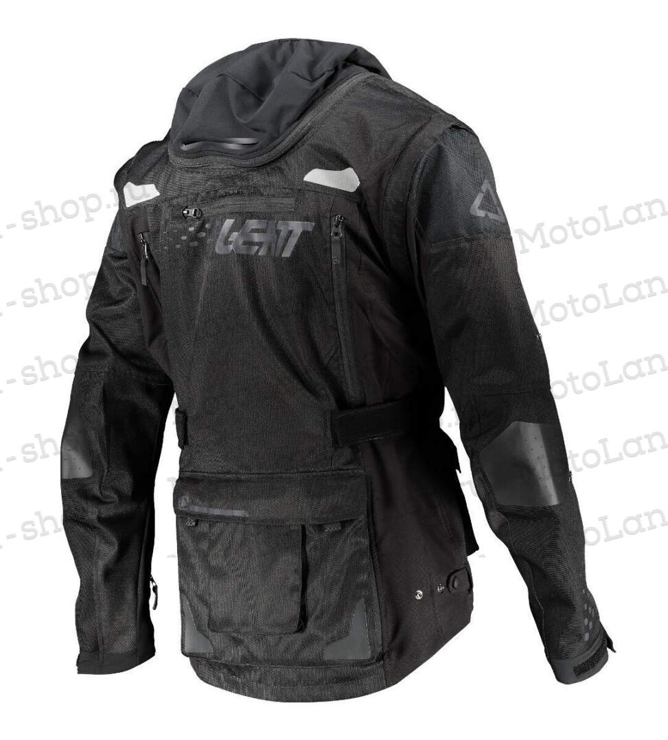 Куртка мото LEATT №3 black (текстиль) (XL)