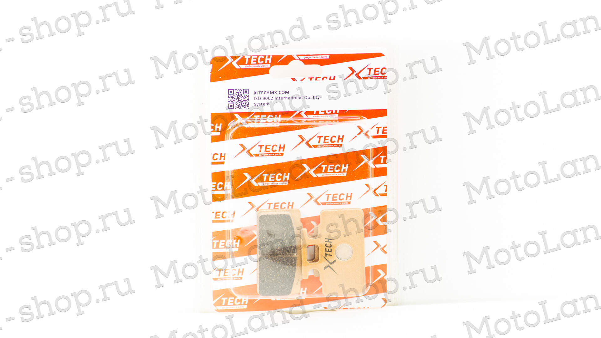 Колодки тормозные дисковые  №4 X-TECH (semi-metallic) полуметаллические