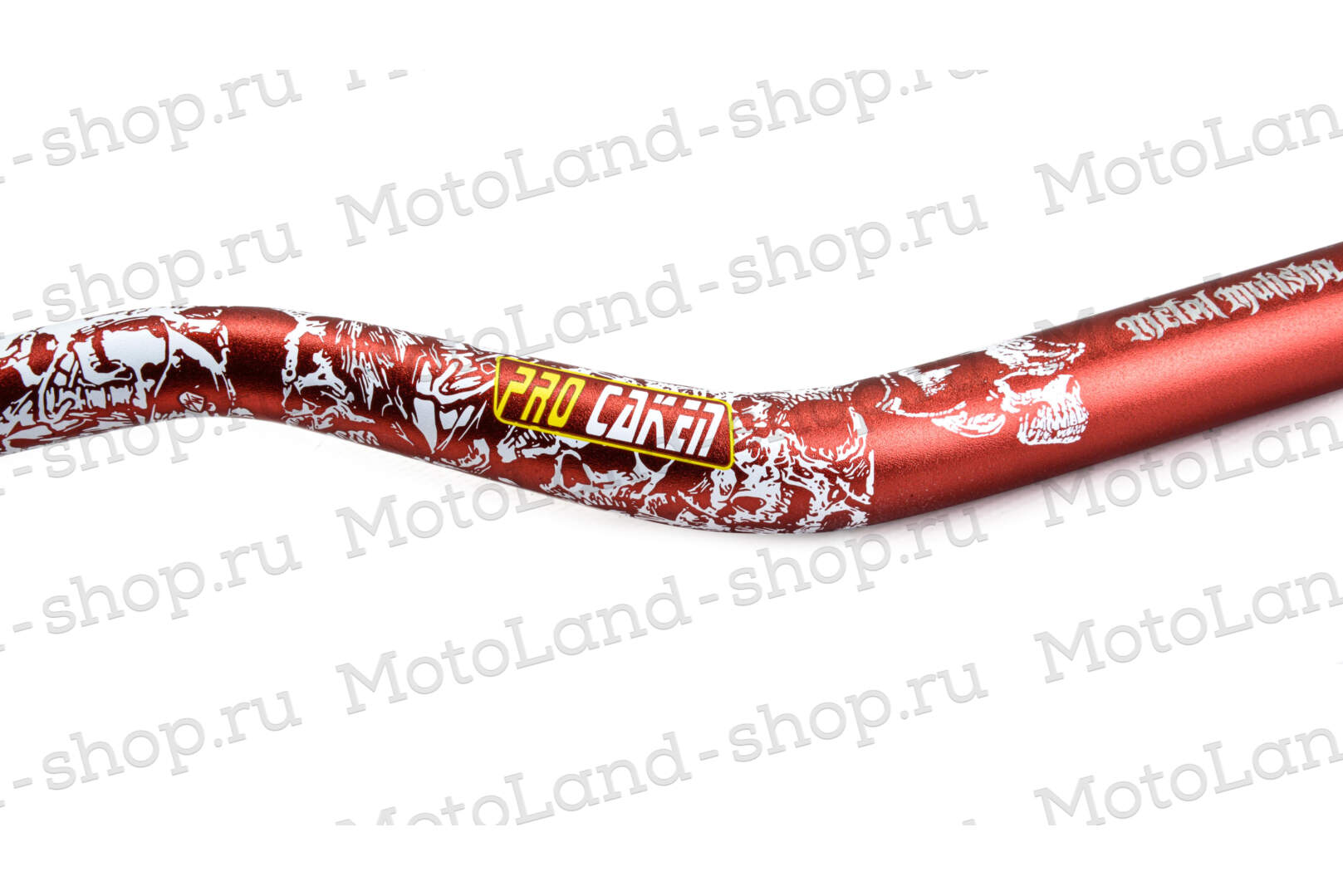 Руль 28мм №1 красный