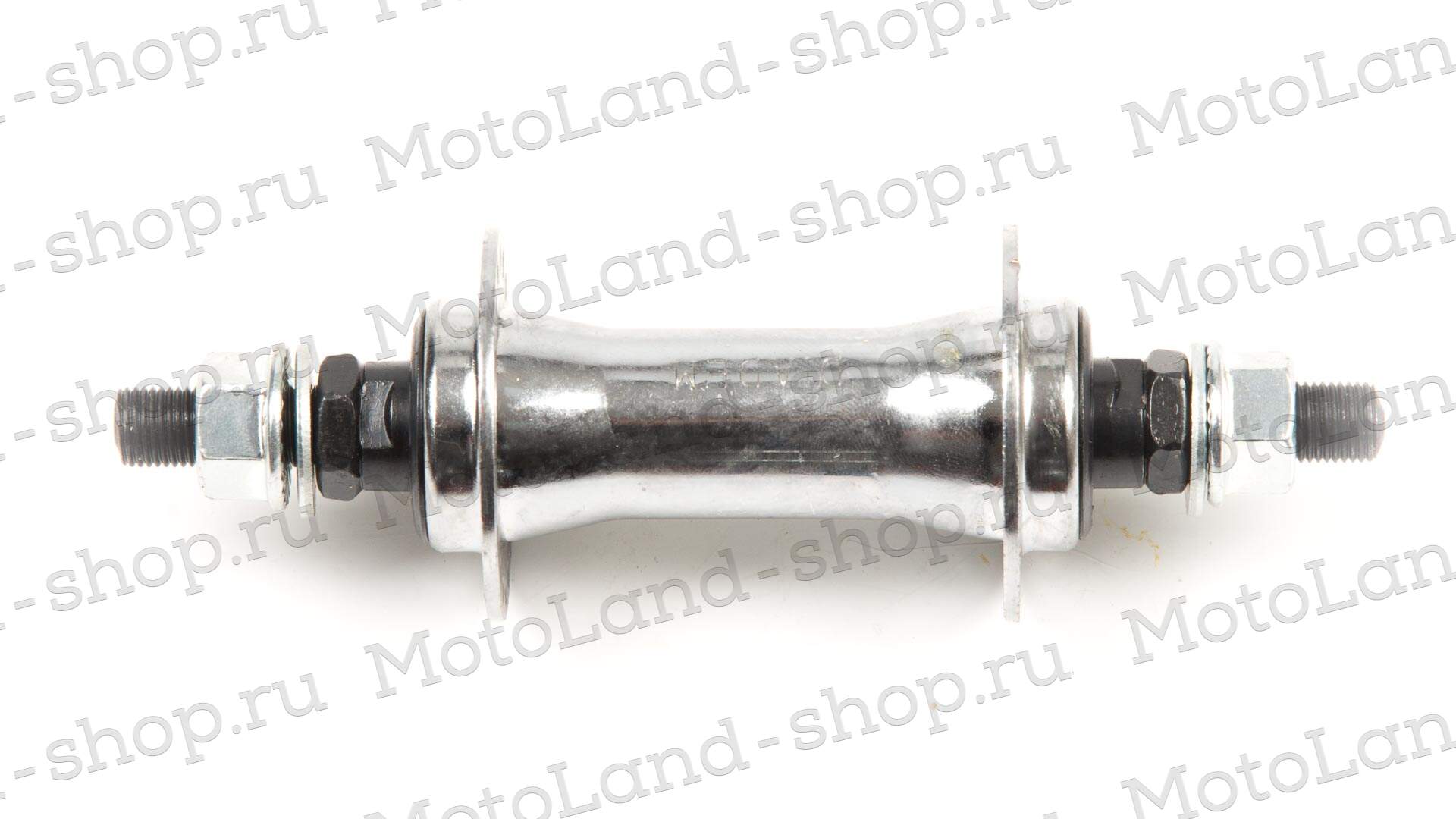 Втулка GW-09013-203F переднего колеса горный (сталь, хром)