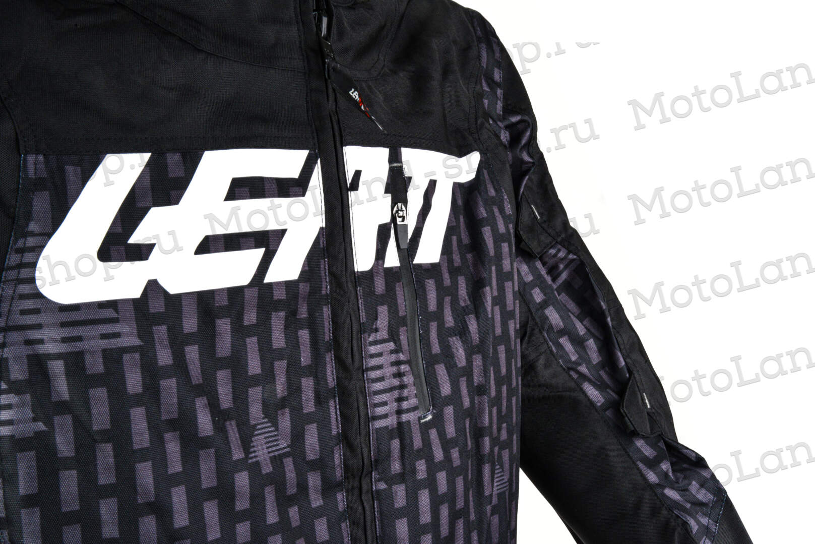 Куртка мото LEATT №10 black (текстиль) (XL)