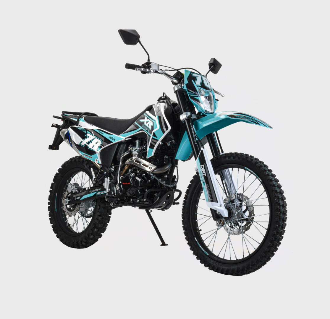 Мотоцикл Кросс Motoland XR300 LITE  (175FMM) с ПТС синий