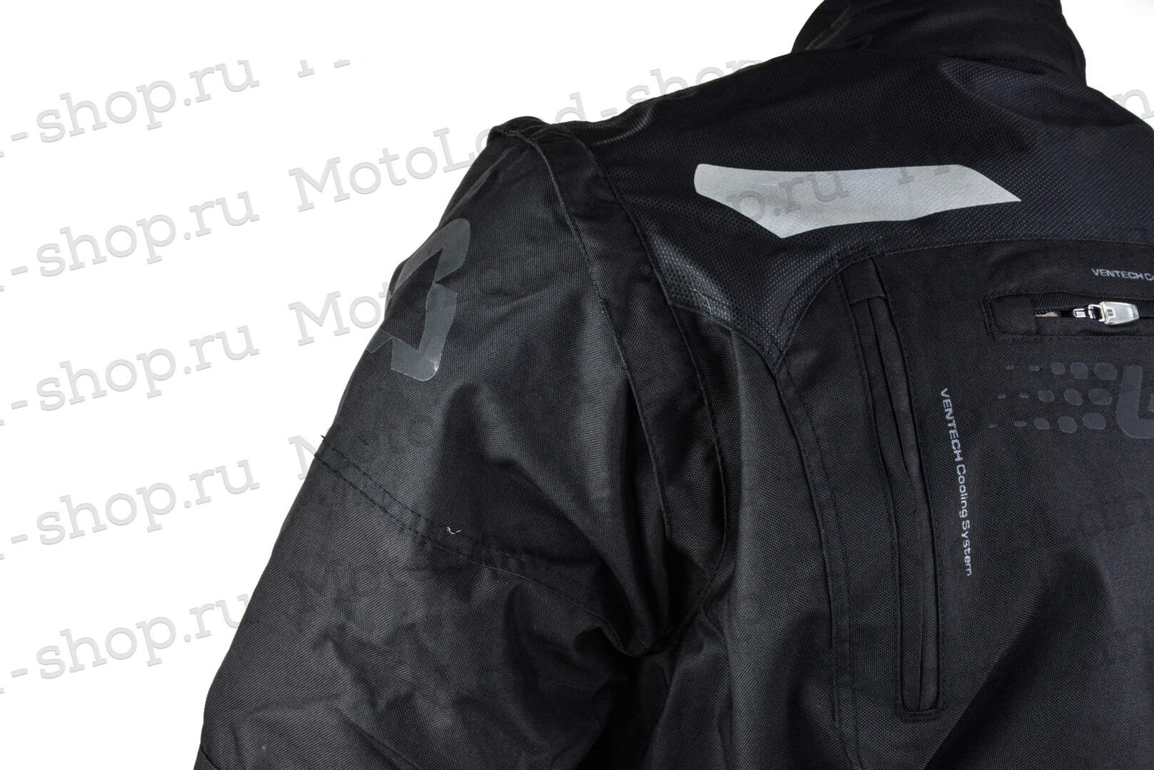 Куртка мото LEATT №3 black (текстиль) (L)