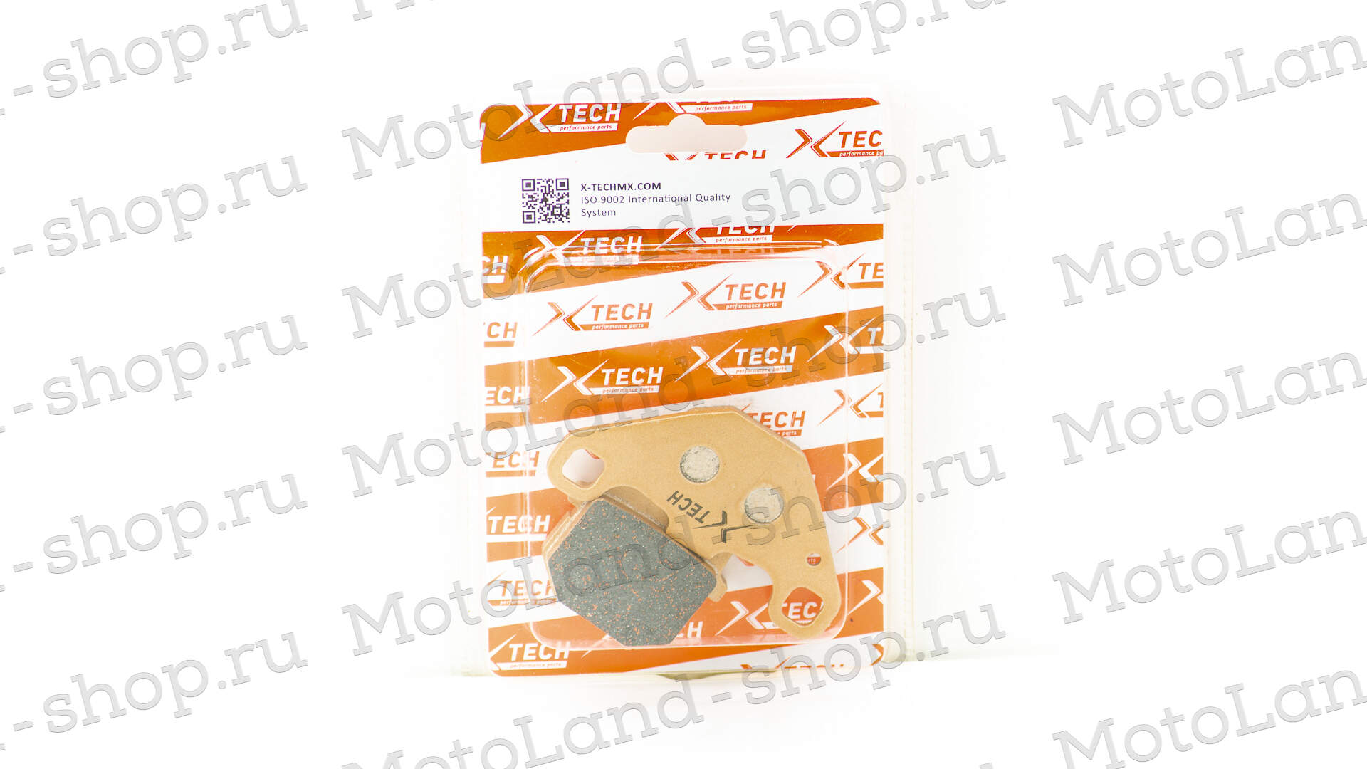 Колодки тормозные дисковые №11 X-TECH (less-metallic) медь