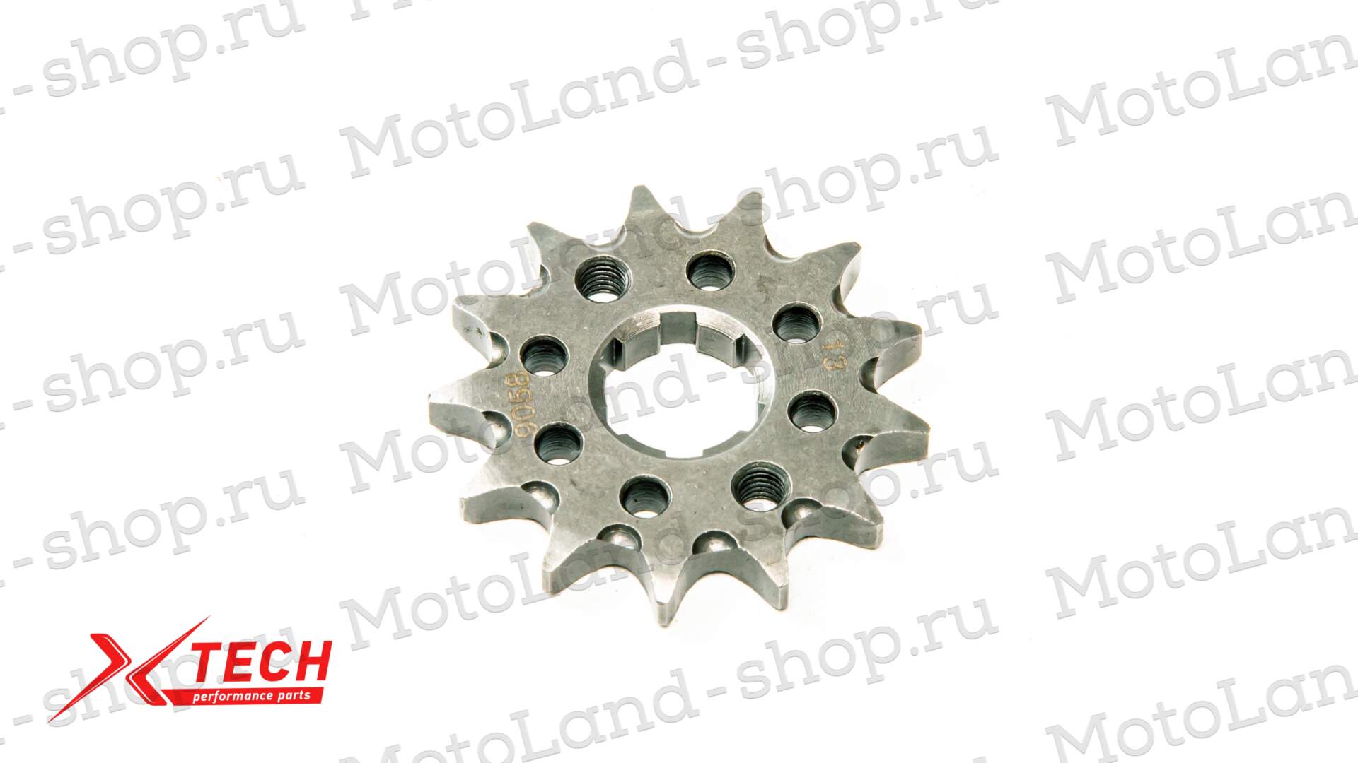 Звезда ведущая (428-13) 20мм X-TECH сталь 20CrMnTi, с самоочисткой